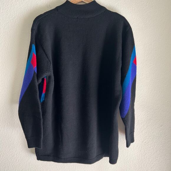 Vintage Liz Claiborne Collection Sweater 100% Merino Wool SZM 80s 90s - Picture 5 of 9